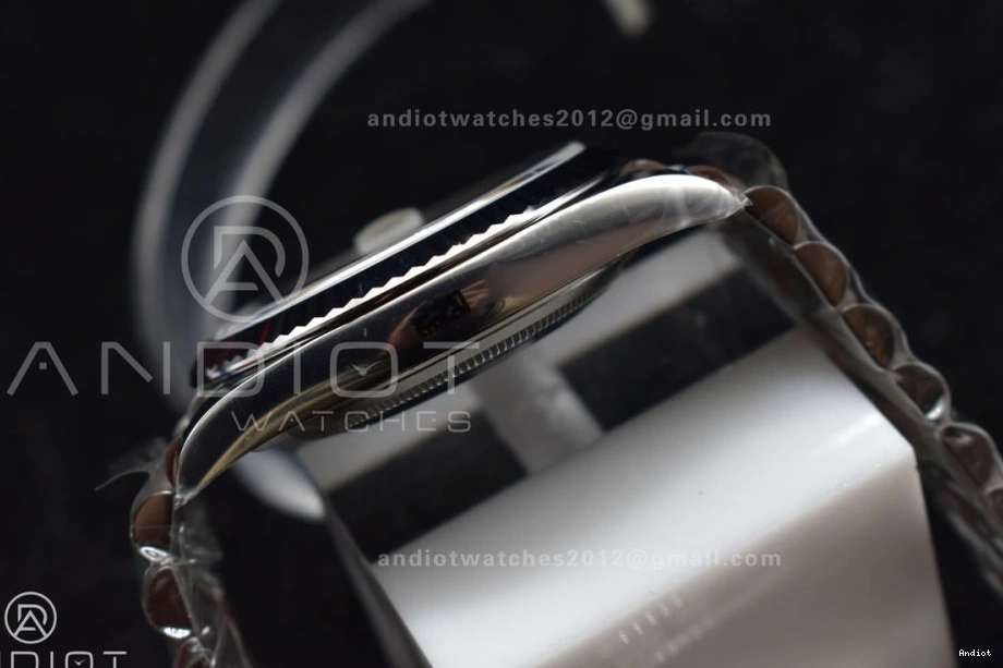 Clean Best 126334 DateJust On Steel SS Grey 41 Diamonds Edition 1:1 904L Jubilee Dial Bracelet VR3235 0519